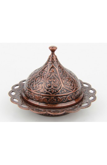 Family Turkish tea and coffee service red