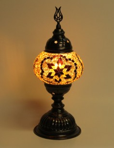 Lampe de table brune MB2