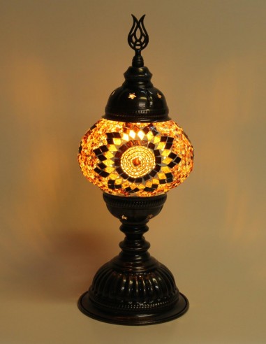 Lampe de table brune MB2