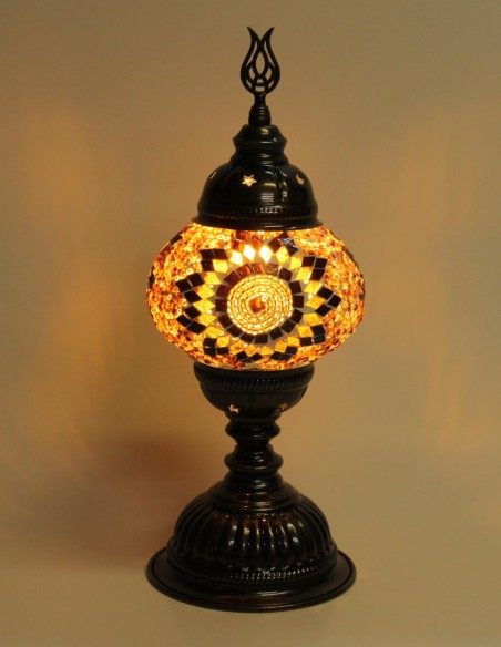 Lampe de table brune MB2