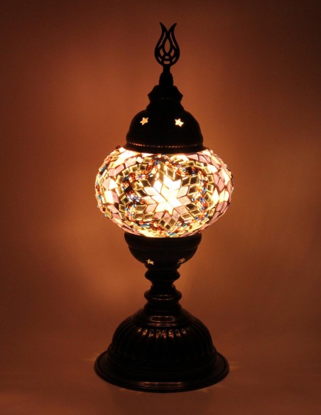 Lampe de table mauve MB2
