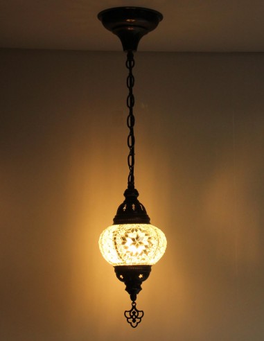 Lampe suspendue blanche B2