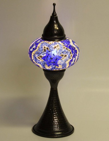 Table lamp blue DOV3