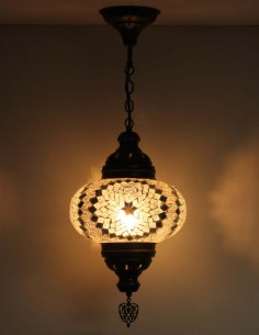 Lampe suspendue brune B4