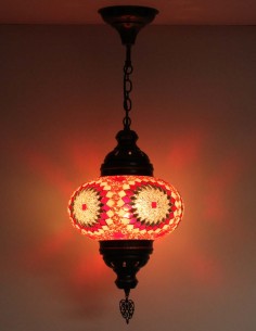 Hanging lamp red B4 2