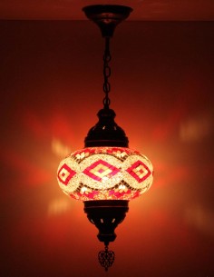 Hanging lamp red B4