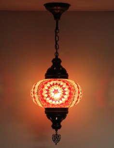 Lampe suspendue rouge B4