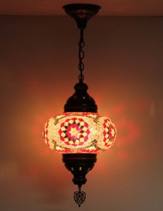 Hanging lamp red B4