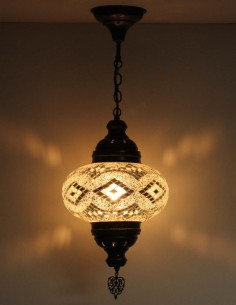 Lampe suspendue blanche B4