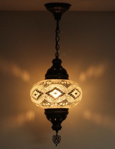 Hanging lamp white B4