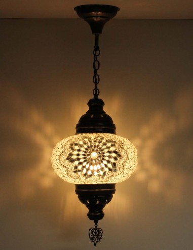Lampe suspendue blanche B4