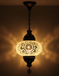 Hanging lamp white B4 2