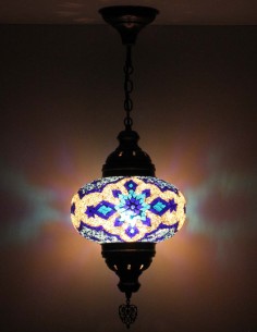 Lampe suspendue bleue B4 2