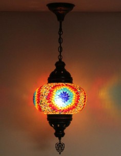 Hanging lamp multicolors B4