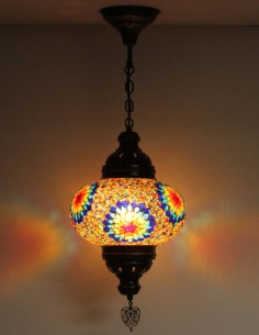 Hanging lamp multicolors B4