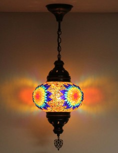 Lampe suspendue multicouleurs B4