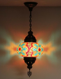 Hanging lamp multicolors B4