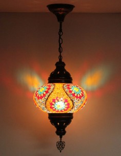 Lampe suspendue multicouleurs B4