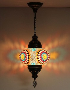 Lampe suspendue multicouleurs B4
