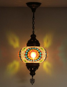 Lampe suspendue multicouleurs B4