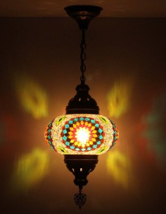 Lampe suspendue multicouleurs B4 2