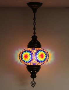 Lampe suspendue multicouleurs B4