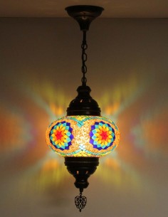 Hanging lamp multicolors B4