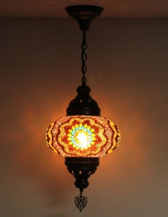 Lampe suspendue multicouleurs B4