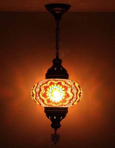 Lampe suspendue multicouleurs B4