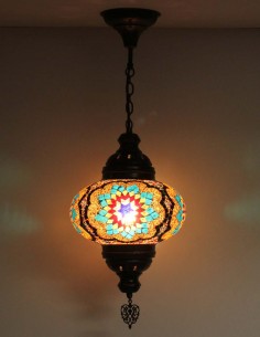 Lampe suspendue multicouleurs B4