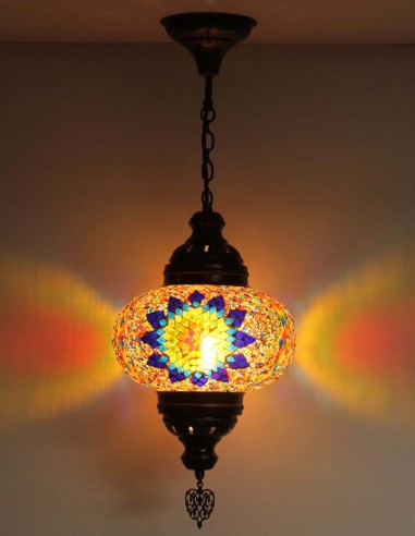 Hanging lamp multicolors B4