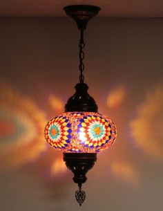 Lampe suspendue multicouleurs B4