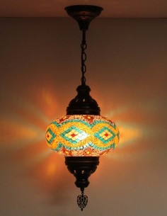 Lampe suspendue multicouleurs B4
