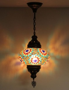 Hanging lamp multicolors B4