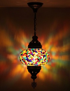 Hanging lamp multicolors B4