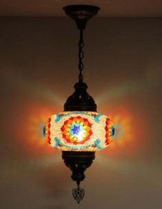 Hanging lamp multicolors B4
