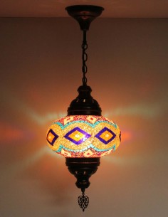 Hanging lamp multicolors B4