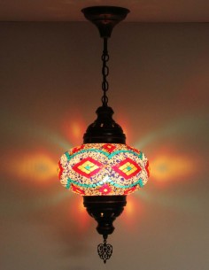 Hanging lamp multicolors B4
