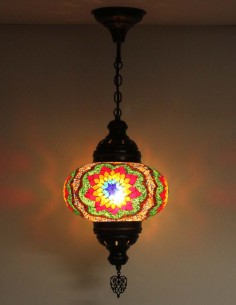Hanging lamp multicolors B4