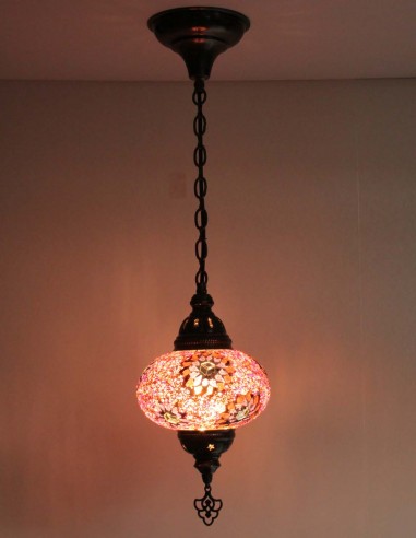 Hanging lamp purple B3