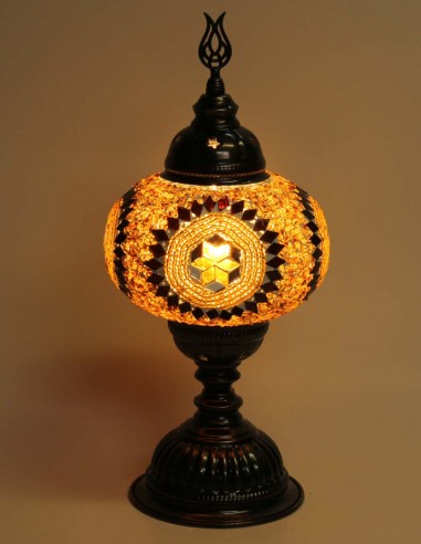 Lampe de table brune MB3