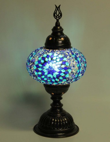 Lampe de table bleue MB3