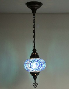 Lampe suspendue bleue B3