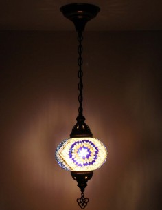 Lampe suspendue bleue B3 2