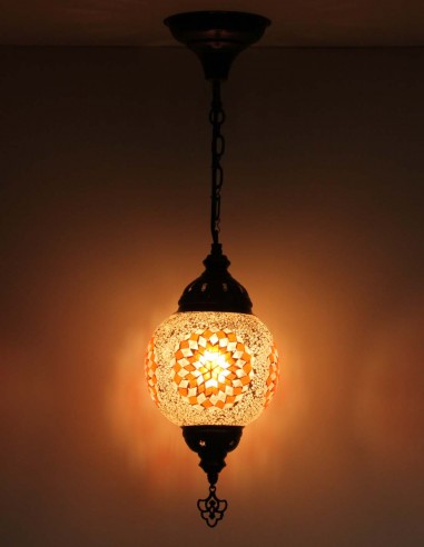 Lampe suspendue brune T15