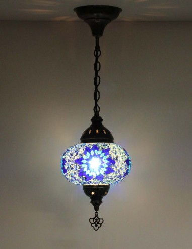 Lampe suspendue bleue B3,5