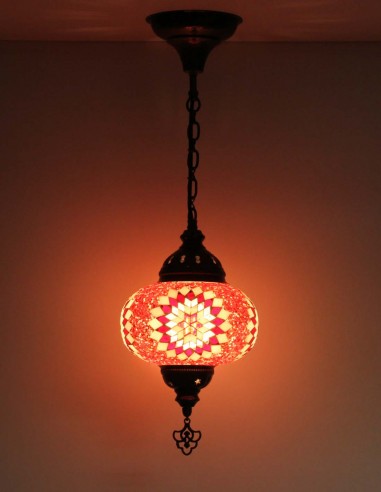 Lampe suspendue rouge B3,5