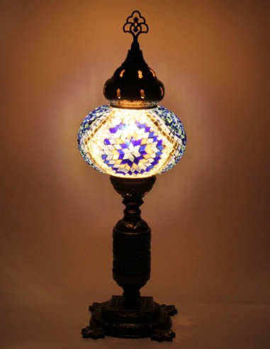 Lampe de table bleue MB3N