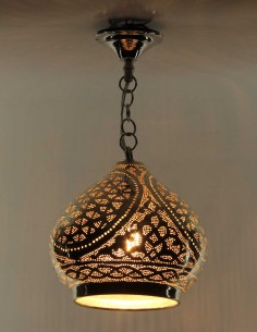 Lustre marocain ajourée argenté Ottoman PTT 2