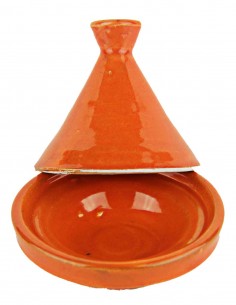 Mini tajine marocain orange, 3,25 po 2